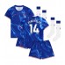 Maillot de foot Chelsea Joao Felix #14 Domicile vêtements enfant 2024-25 Manches Courtes (+ pantalon court)